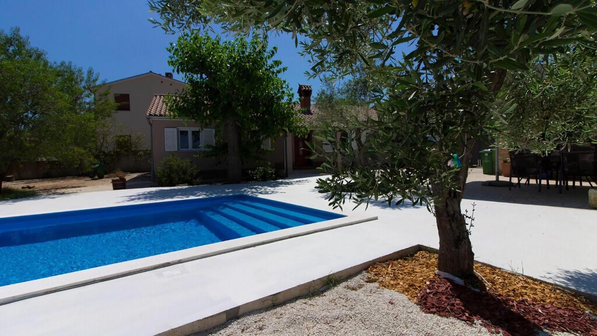 Ferienhaus Aqua Mit Pool Jadreski Экстерьер фото