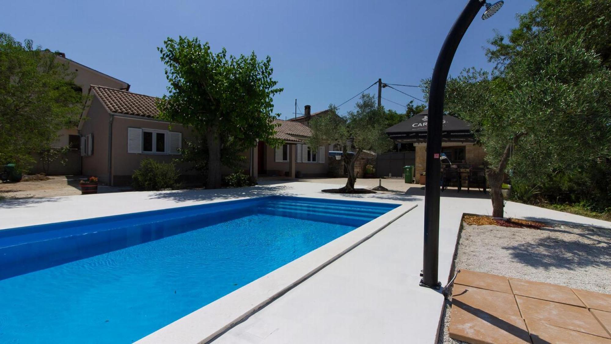 Ferienhaus Aqua Mit Pool Jadreski Экстерьер фото