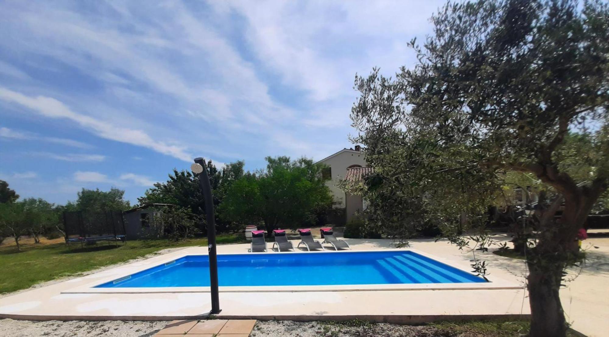 Ferienhaus Aqua Mit Pool Jadreski Экстерьер фото