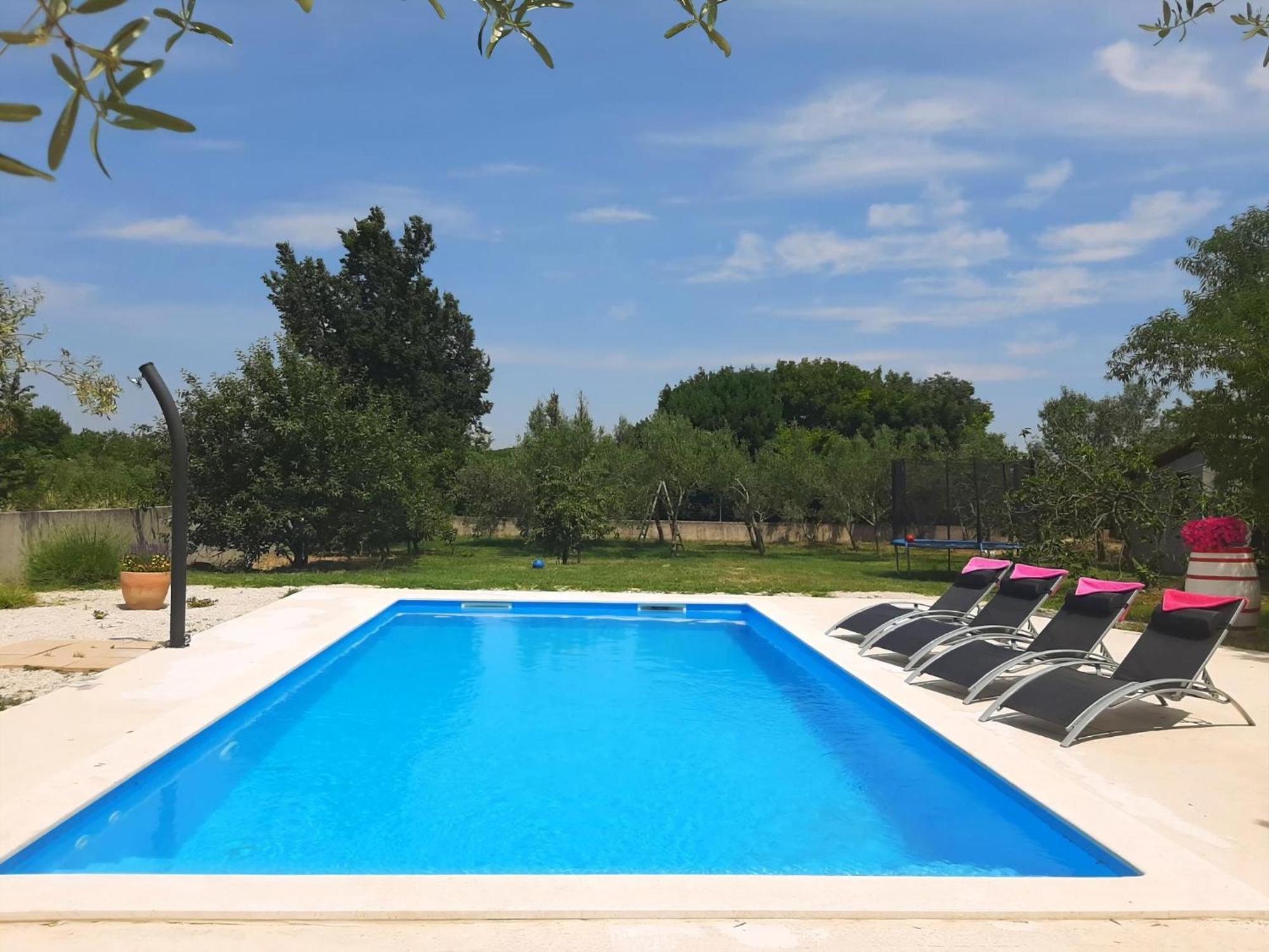 Ferienhaus Aqua Mit Pool Jadreski Экстерьер фото