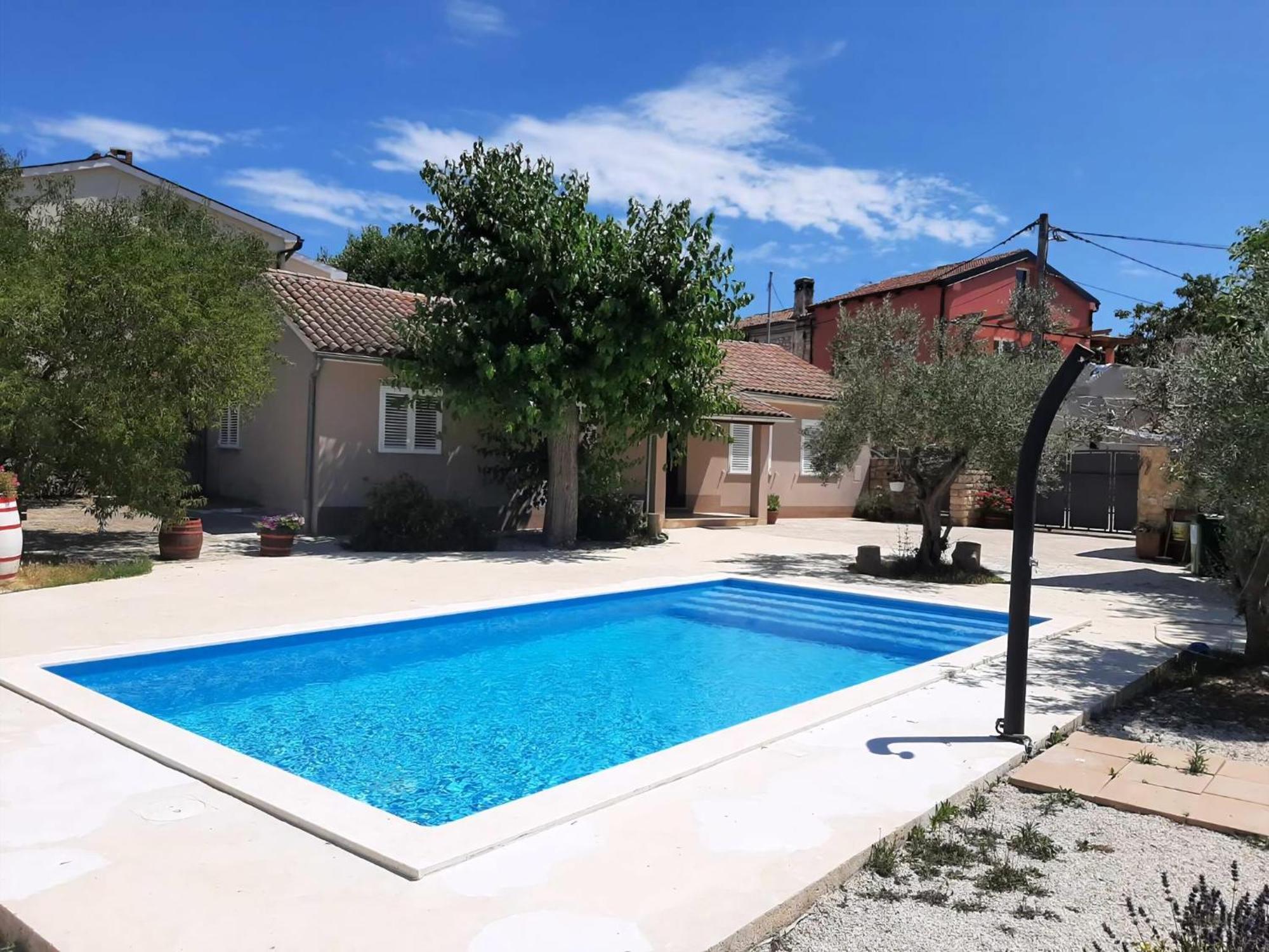 Ferienhaus Aqua Mit Pool Jadreski Экстерьер фото